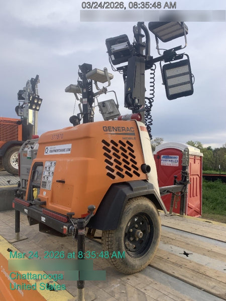 2023 Generac MLT2 Diesel, Flex Switch 120V Input, Powerzone Controller, 
(4) 320W LED Lights, 4kW Generator, 39.9 Gal Fuel Tank, 2" Ball, T3