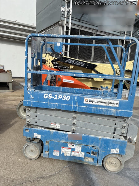 2019 Genie GS-1930 Fixed rails with chain Entry
