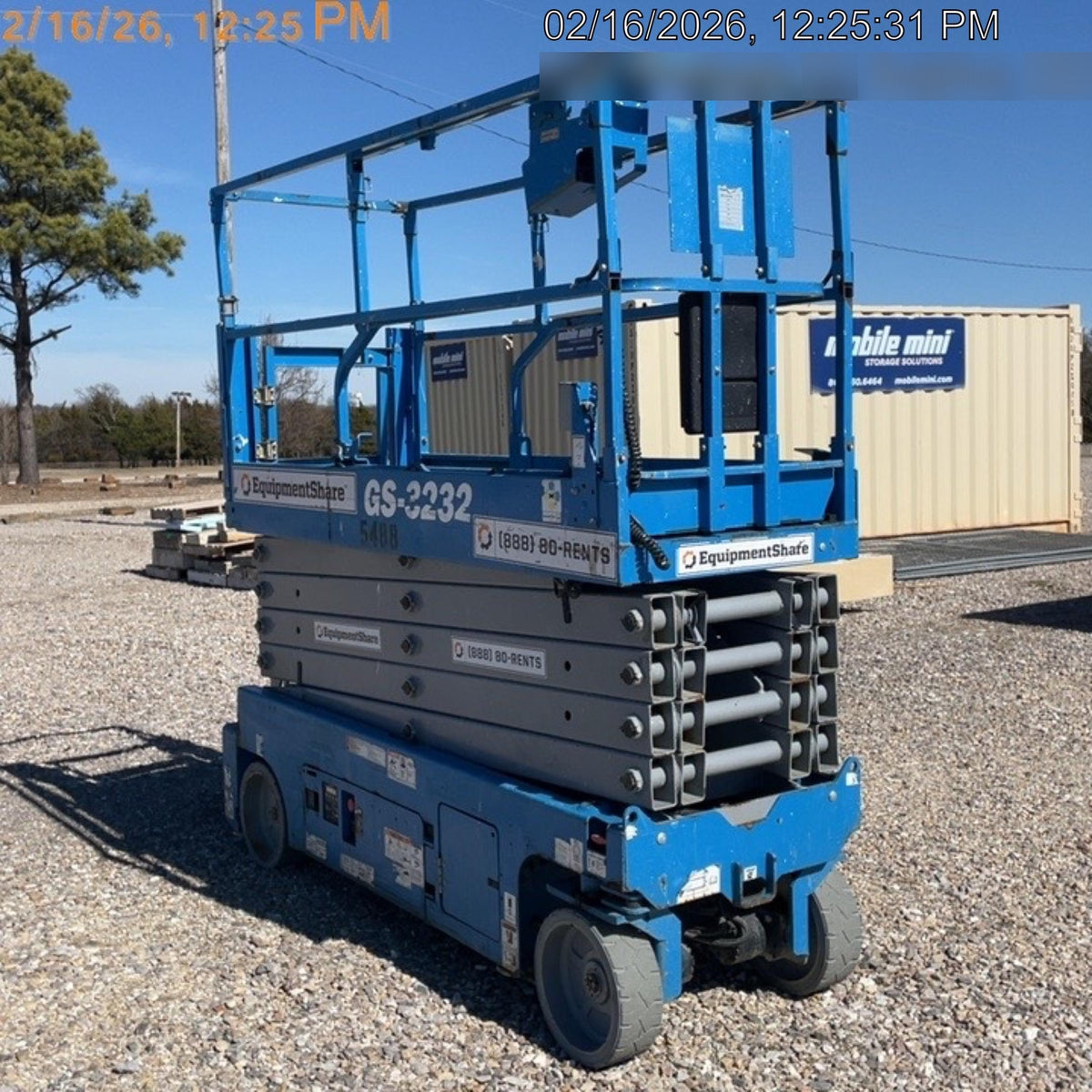 2017 Genie GS-3232 Genie GS3232 32' Scissor Lift
