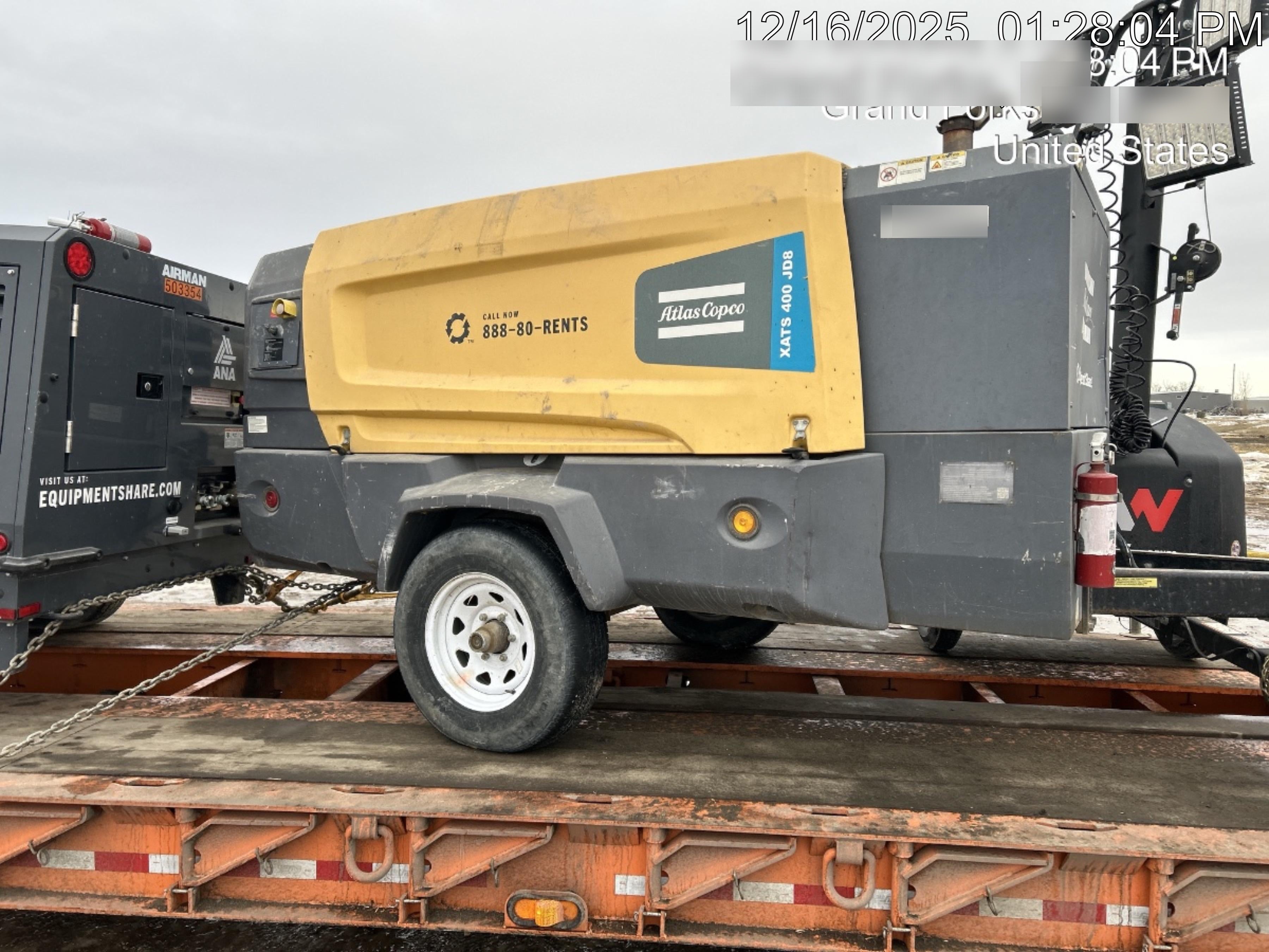 2021 ATLAS COPCO XATS400 CWK