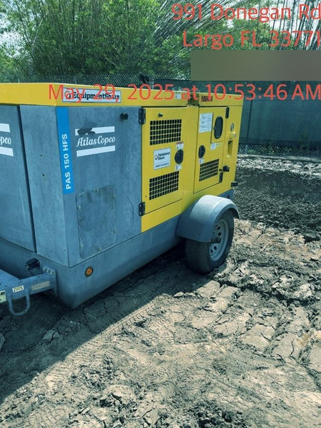 2020 ATLAS COPCO PAS 150 HF CS Enclosed