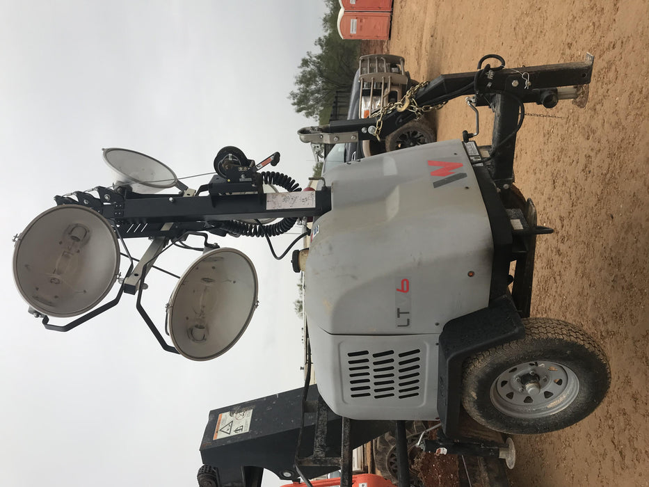 2019 Wacker Neuson LTV6L-MH Wacker Neuson LTV6L Mobile Light Tower w/Fuel Level Sensor Installed