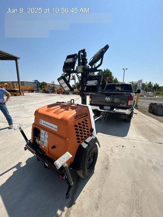 2024 Generac MLT2 Diesel, Flex Switch 120V Input, Powerzone Controller, 
(4) 320W LED Lights, 4kW Generator, 39.9 Gal Fuel Tank, 2" Ball, T3