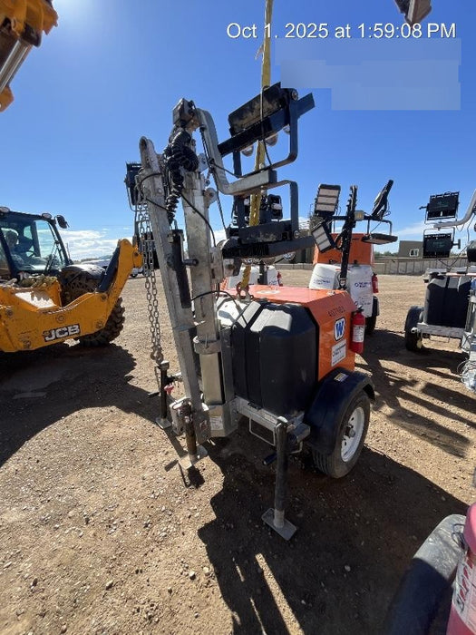 2024 Wanco WLTT-4MM4K Diesel, Deep Sea Controller, Shore Power Plug, Auto Start, (4) 350W LED Floodlights, 4kW Generator, 60 Gal Fuel Tank, 2" Ball, T3