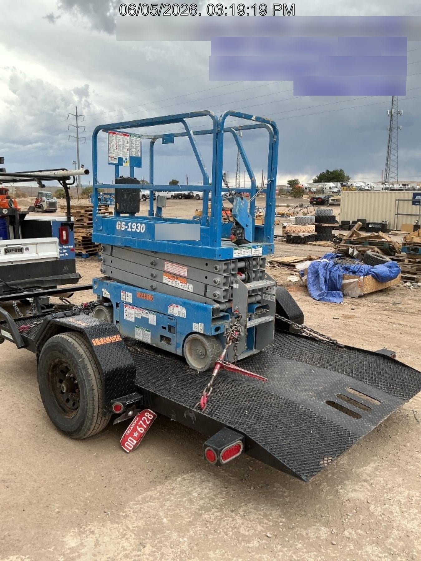 2020 Genie GS-1930 Fixed rails with chain entry gate - Pre A92.20