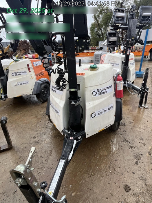 2024 Generac MLT2 Diesel, Flex Switch 120V Input, Powerzone Controller, 
(4) 320W LED Lights, 4kW Generator, 39.9 Gal Fuel Tank, 2" Ball, T3