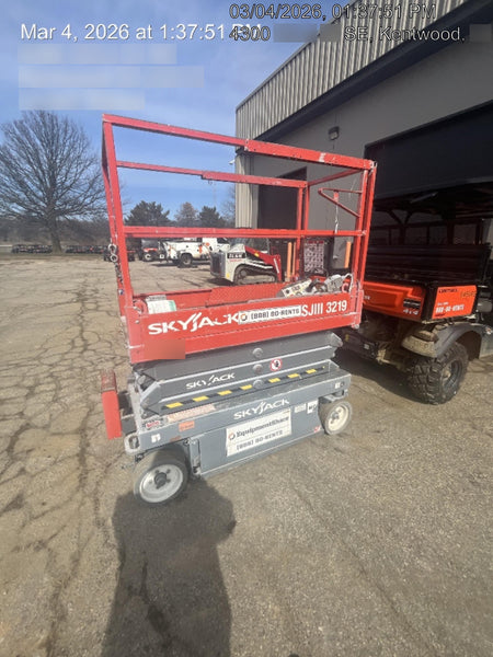 2017 Skyjack SJIII-3219 Standard Rental Specs