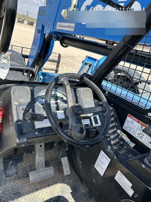 2018 Genie GTH-1056 Genie GTH-1056 w/ROPS, Work Lights, Solid Tires, RH Cab Mesh, Beacon, 60" Carriage and Forks
