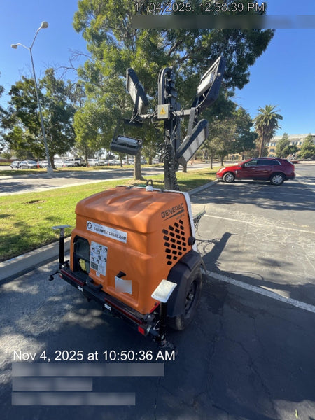 2023 Generac MLT2 Diesel, Flex Switch 120V Input, Powerzone Controller, (4) 320W LED Lights, 4kW Generator, 39.9 Gal Fuel Tank, 2" Ball, T3