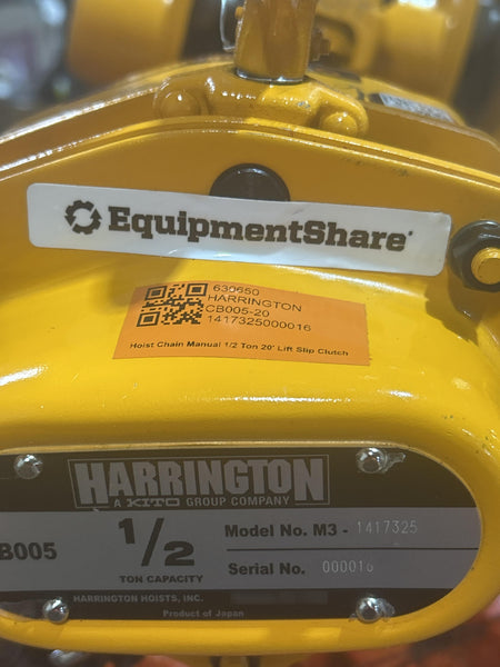 2026 HARRINGTON CB005-20