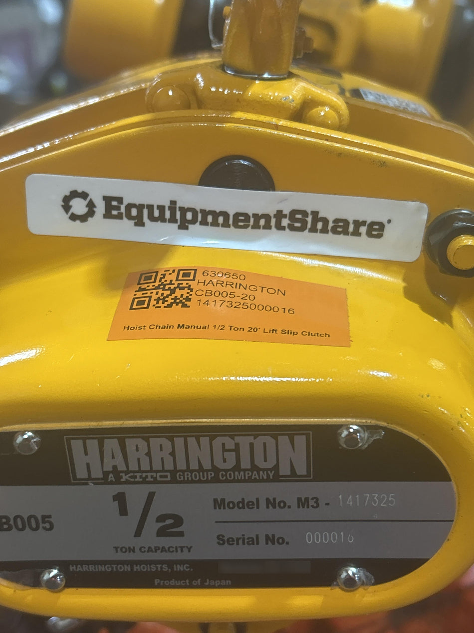 2026 HARRINGTON CB005-20