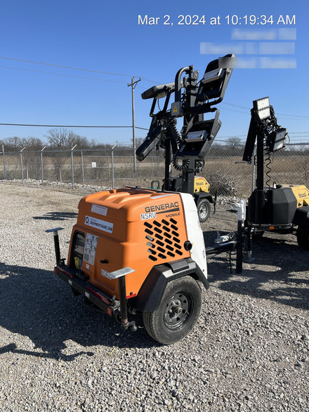 2023 Generac MLT2 Diesel, Flex Switch 120V Input, Powerzone Controller, (4) 320W LED Lights, 4kW Generator, 39.9 Gal Fuel Tank, 2" Ball, T3