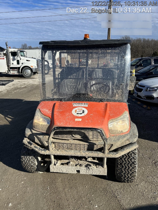 2022 Kubota RTV-X1140W-H Plastic Canopy, Windshield Acrylic Clear, LED Strobe Light, Wire Harness Kit, Back up Alarm
