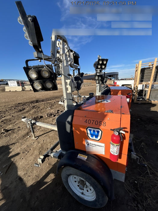 2024 Wanco WLTT-4MM4K Diesel, Deep Sea Controller, Shore Power Plug, Auto Start, (4) 350W LED Floodlights, 4kW Generator, 60 Gal Fuel Tank, 2" Ball, T3