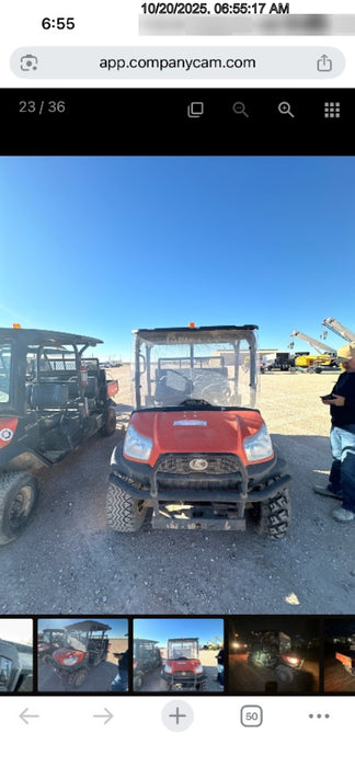 2022 KUBOTA RTV-X1140W-H (Canopy)