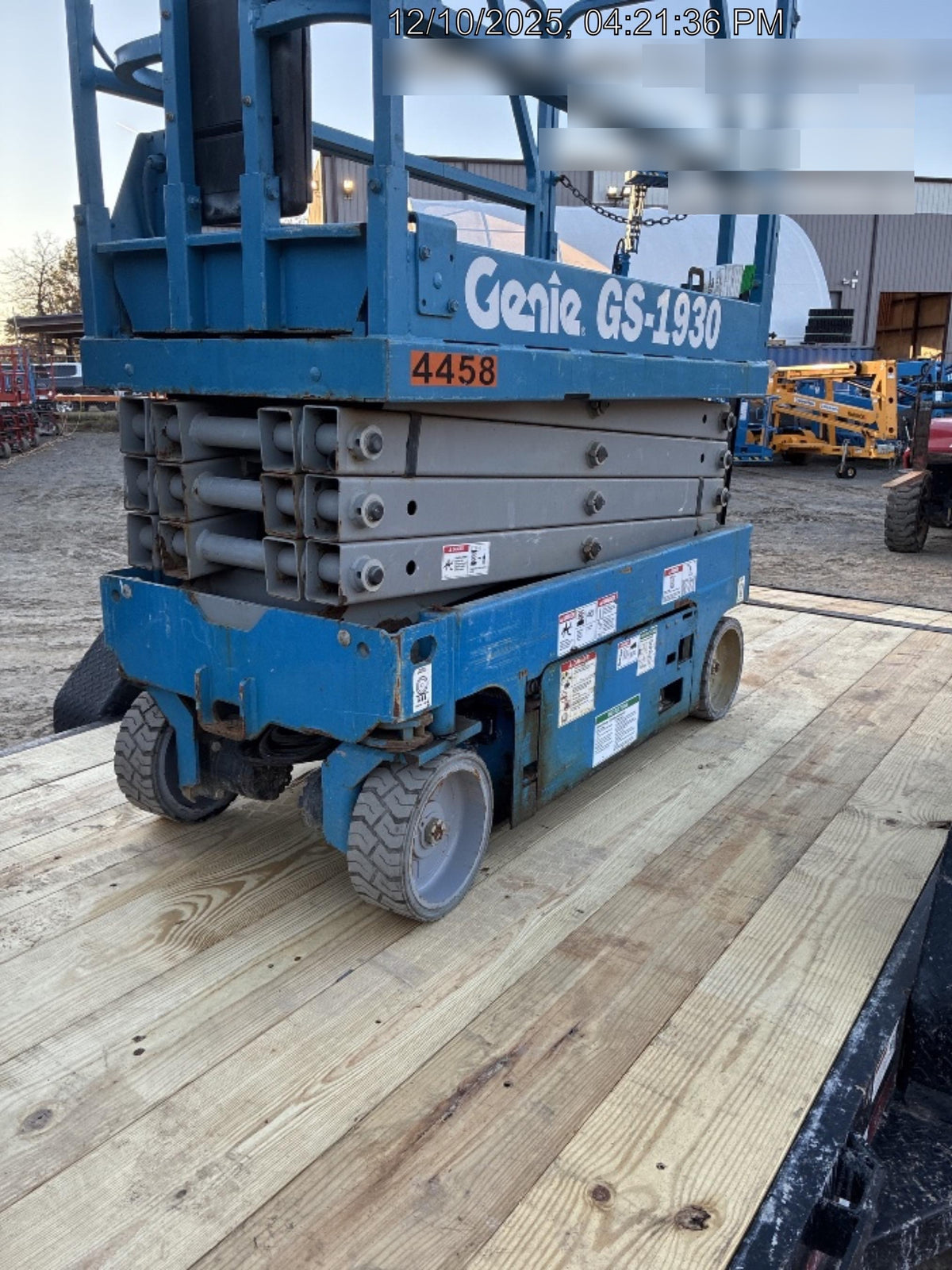 2017 GENIE GS-1930