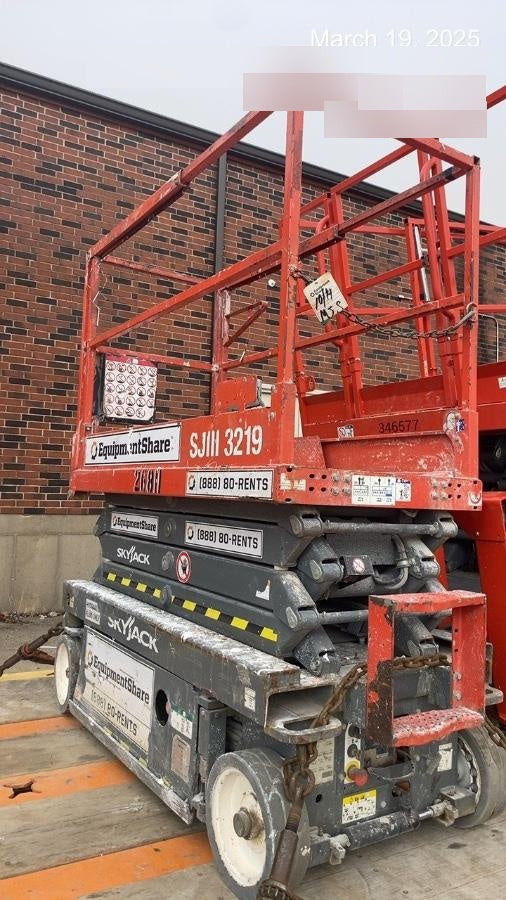 2019 Skyjack SJIII-3219 Standard w/Trojan Batteries