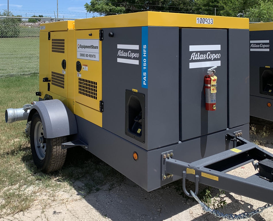 2020 ATLAS COPCO PAS 150 HF CS Enclosed