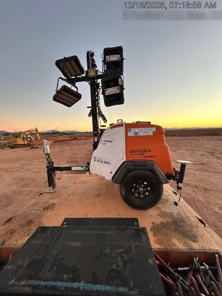 2023 Generac MLT2 Diesel, Flex Switch 120V Input, Powerzone Controller, (4) 320W LED Lights, 4kW Generator, 39.9 Gal Fuel Tank, 2" Ball, T3