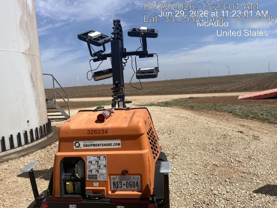 2023 Generac MLT2 Diesel, Flex Switch 120V Input, Powerzone Controller, (4) 320W LED Lights, 4kW Generator, 39.9 Gal Fuel Tank, 2" Ball, T3