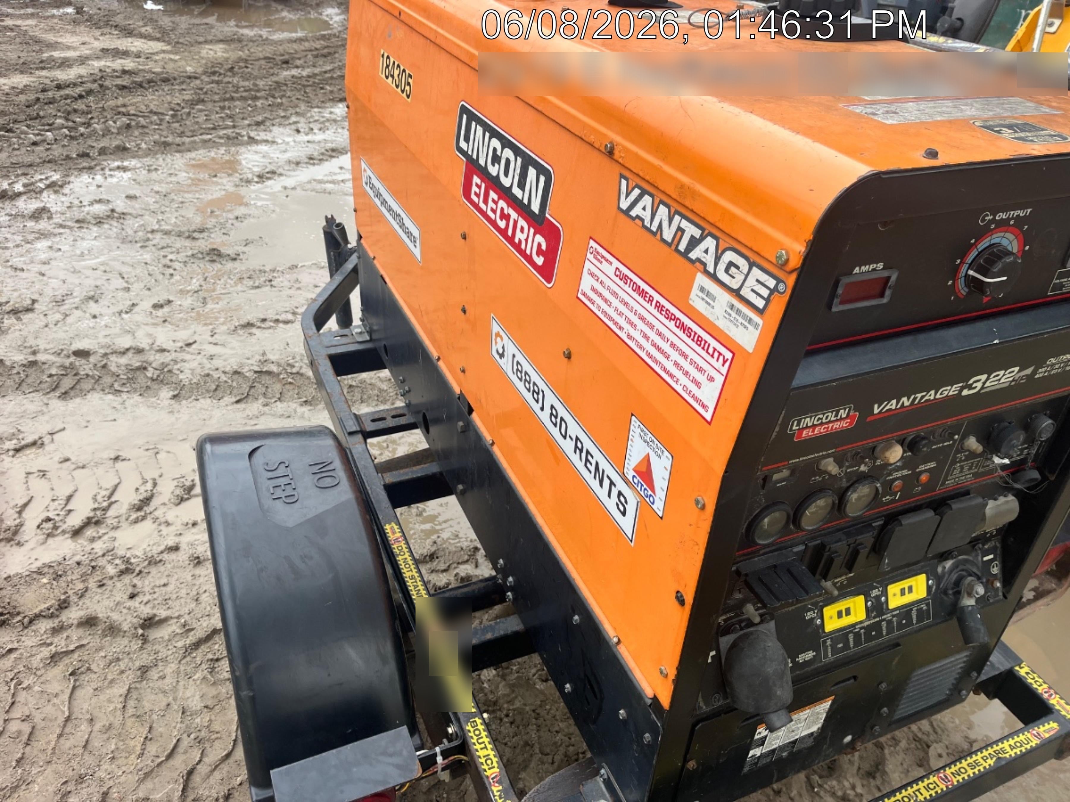2021 Lincoln Electric Vantage 322 VANTAGE 322 READY-PAK 3