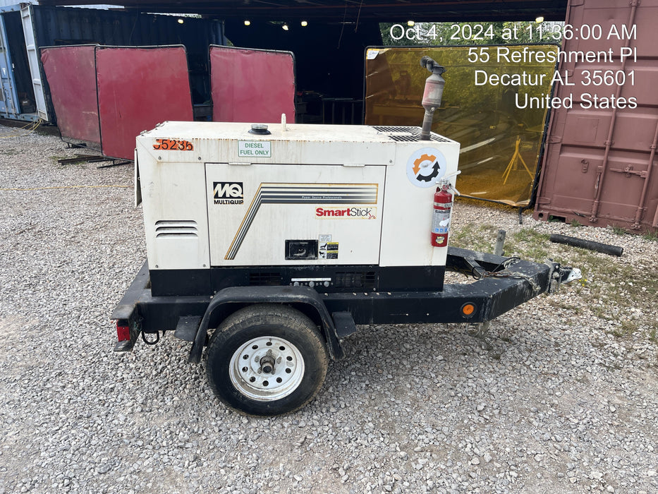 2019 Multiquip DLW400ESA4 Dual Pack, Trailer Mounted