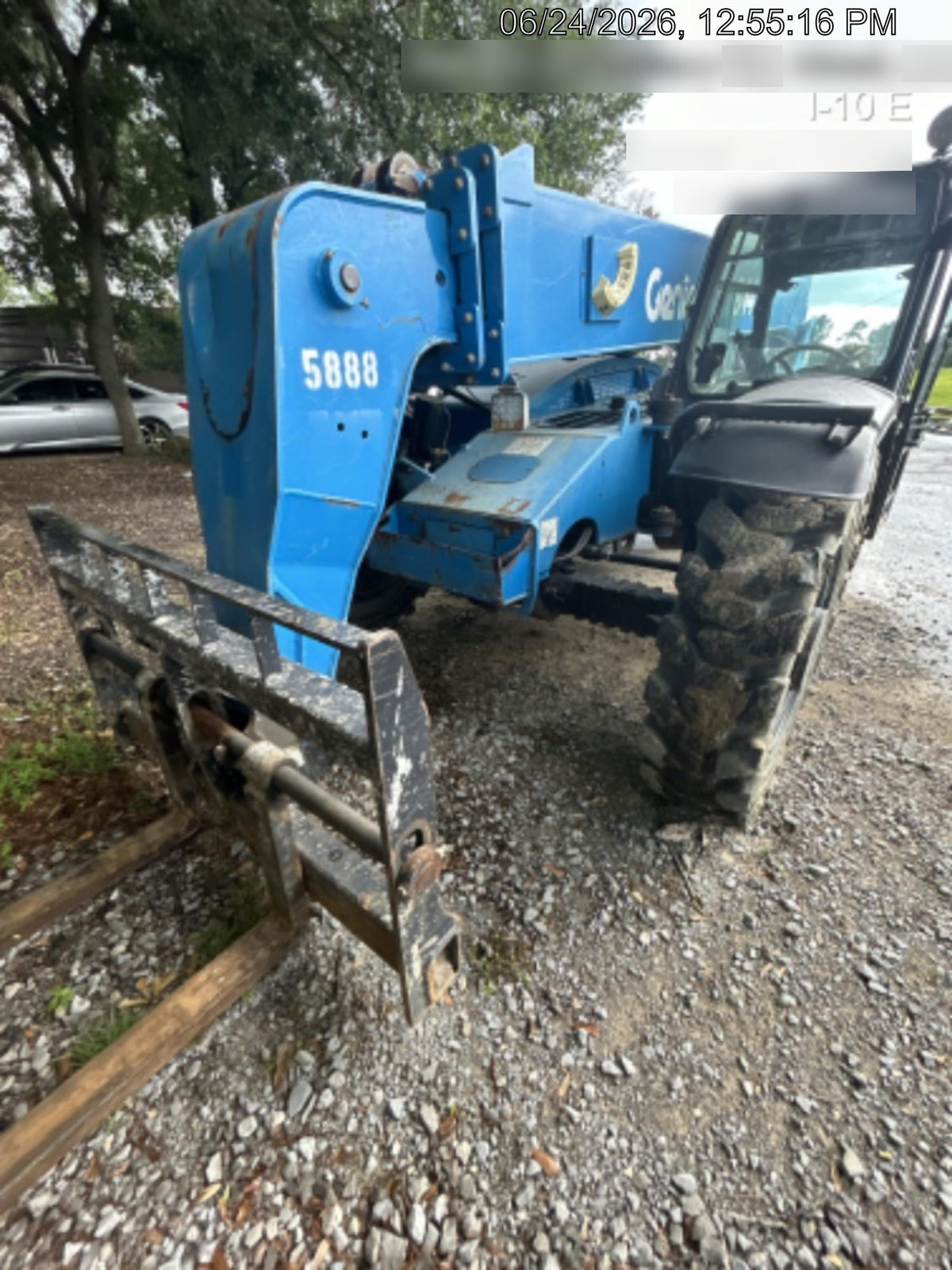 2017 Genie GTH-844 Genie GTH-844, Solid Tires, 60" carriage/forks, Full Cab, Work Lights