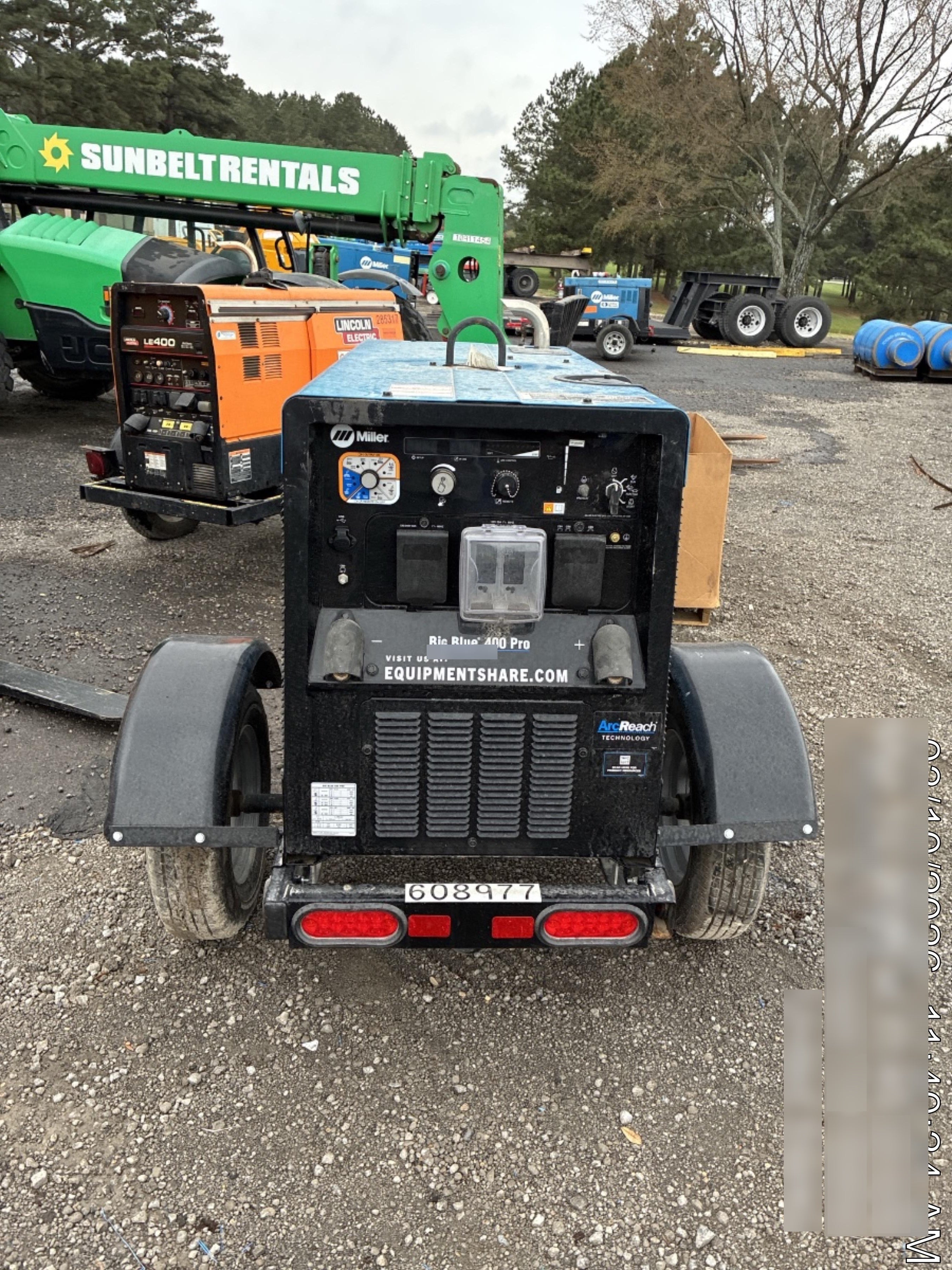 2025 MILLER ELECTRIC BIG BLUE 400
