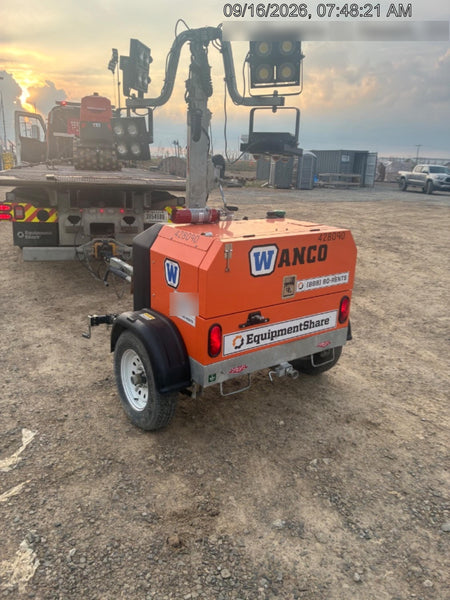 2024 Wanco WLTT-4MM4K Diesel, Deep Sea Controller, Shore Power Plug, Auto Start, (4) 350W LED Floodlights, 4kW Generator, 60 Gal Fuel Tank, 2" Ball, T3