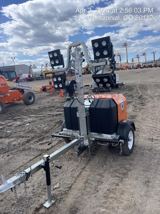 2023 Wanco WLTT-4MM4K Diesel, Deep Sea Controller, Shore Power Plug, Auto Start, (4) 350W LED Floodlights, 4kW Generator, 60 Gal Fuel Tank, 2" Ball, T3