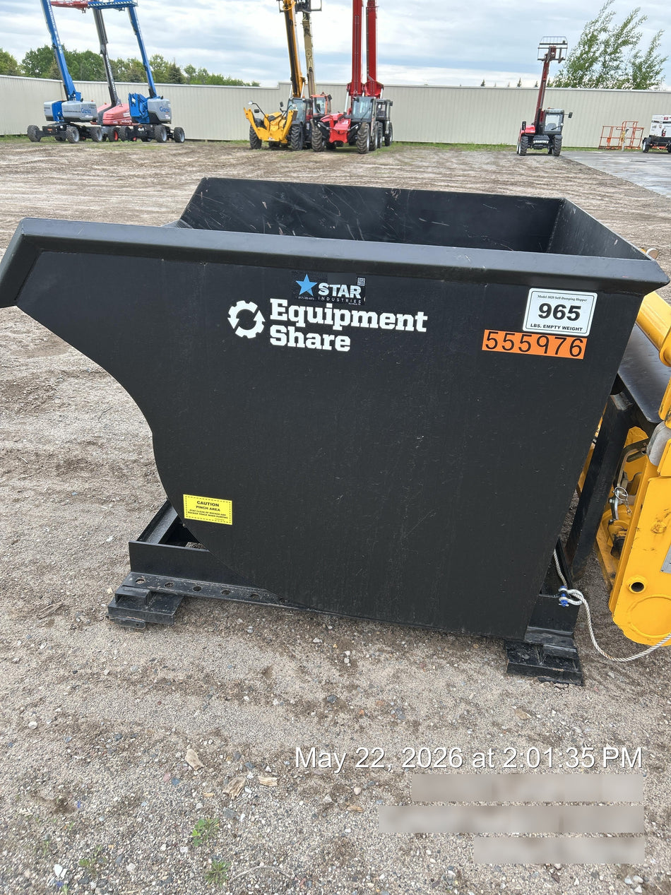 2025 STAR INDUSTRIES M-1820 - Self-Dump Hopper