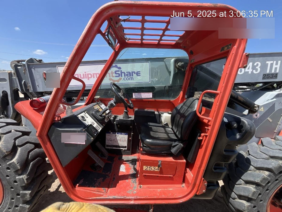 2016 Skyjack SJ843 TH 60" Carriage, Solid Tires