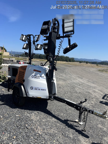 2023 Generac MLT2 Diesel, Flex Switch 120V Input, Powerzone Controller, (4) 320W LED Lights, 4kW Generator, 39.9 Gal Fuel Tank, 2" Ball, T3