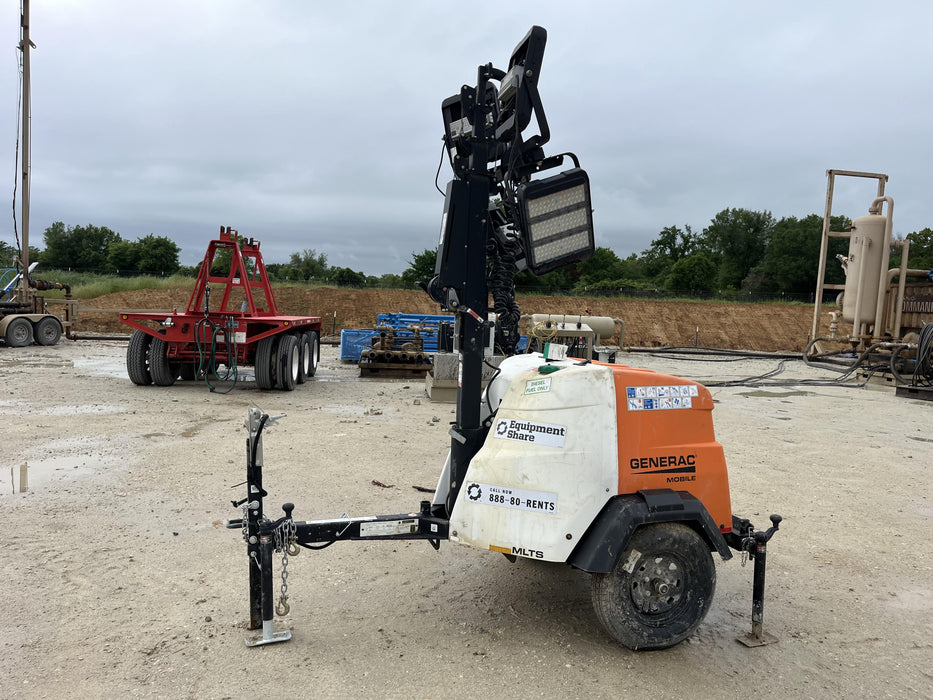 2023 Generac MLT2 Diesel, Flex Switch 120V Input, Powerzone Controller, 
(4) 320W LED Lights, 4kW Generator, 39.9 Gal Fuel Tank, 2" Ball, T3