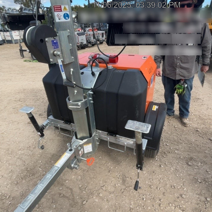 2024 Wanco WLTT-4MM4K Diesel, Deep Sea Controller, Shore Power Plug, Auto Start, (4) 350W LED Floodlights, 4kW Generator, 60 Gal Fuel Tank, 2" Ball, T3