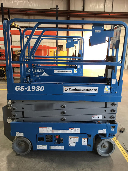 2018 Genie GS-1930 Genie GS-1930 Scissor Lift w/Standard Options