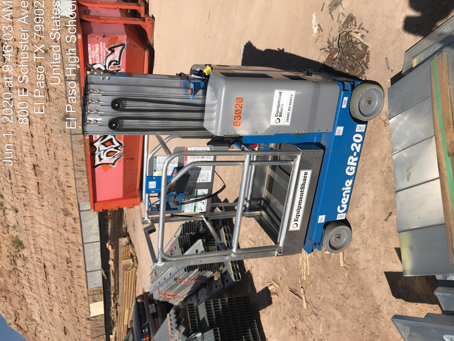 2020 GENIE GR-20