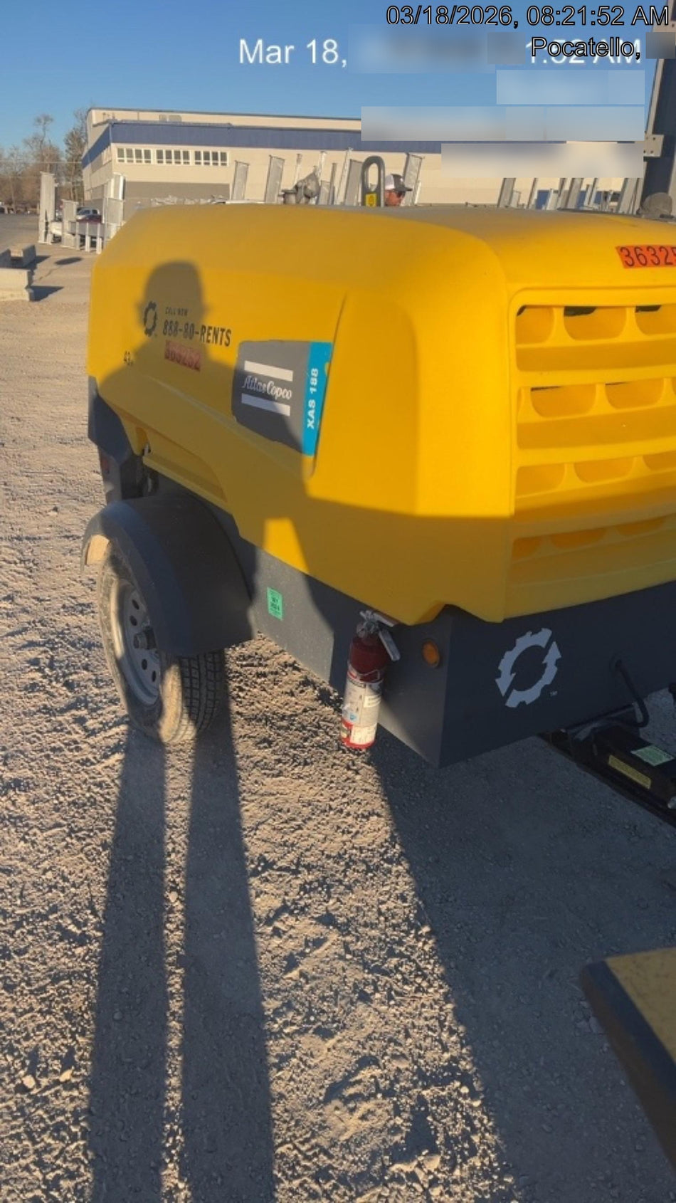 2023 ATLAS COPCO XAS188 CWK