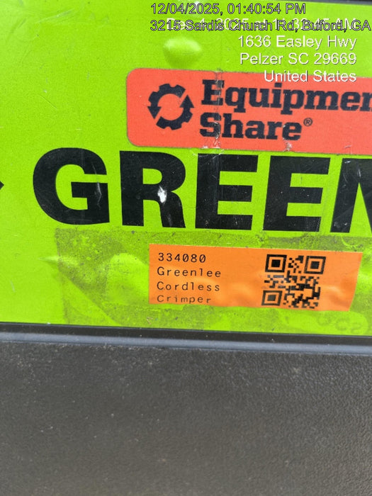 2023 GREENLEE EK1240LX11