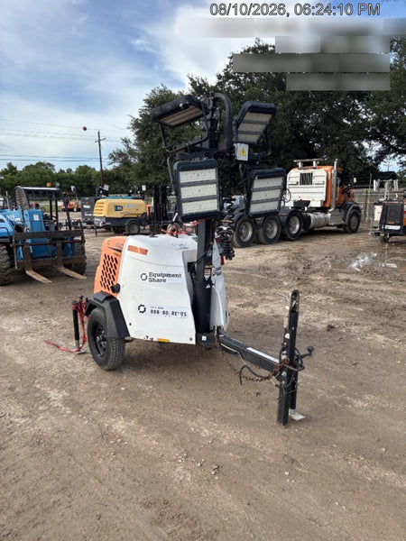 2023 Generac MLT2 Diesel, Flex Switch 120V Input, Powerzone Controller, 
(4) 320W LED Lights, 4kW Generator, 39.9 Gal Fuel Tank, 2" Ball, T3