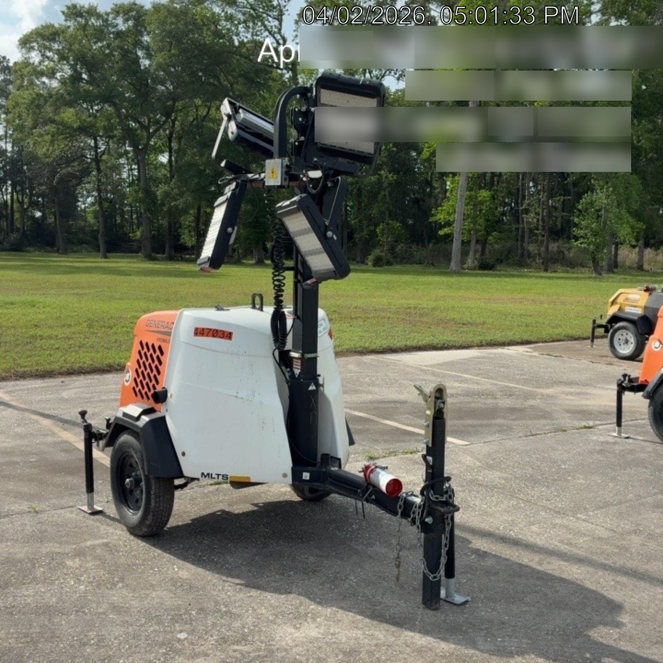 2024 Generac MLTS-4 2.4kW, Mitsu Eng, Analog, LED, Diesel.