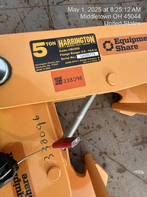 2023 HARRINGTON UBC050