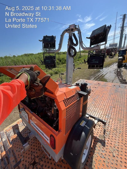 2024 Wanco WLTT-4MM4K Diesel, Deep Sea Controller, Shore Power Plug, Auto Start, (4) 350W LED Floodlights, 4kW Generator, 60 Gal Fuel Tank, 2" Ball, T3