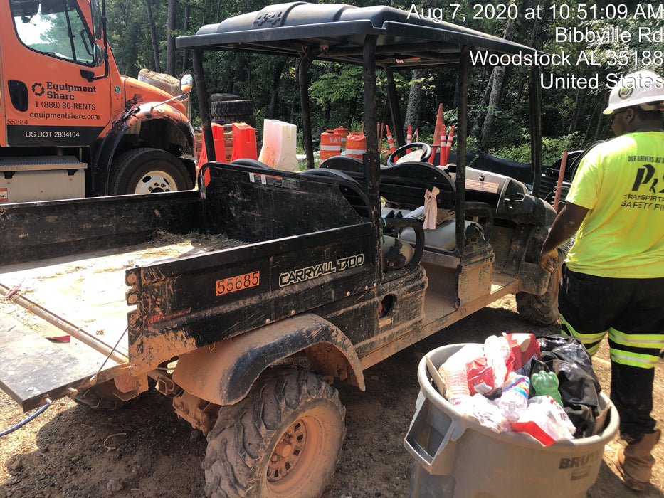 2019 Club Car CA1700D Diesel, 4-Seat, ROPS, AWD w/None