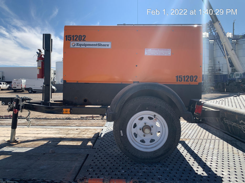 2021 Lincoln Electric Vantage 322 Vantage 322 Ready Pak 3 w/ Telematics & Decals, ORANGE (includes trailer, cable rack, fender light kit)