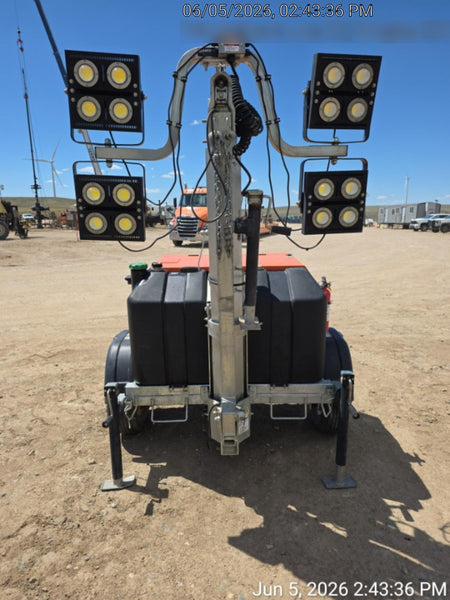 2023 Wanco WLTT-4MM4K Diesel, Deep Sea Controller, Shore Power Plug, Auto Start, (4) 350W LED Floodlights, 4kW Generator, 60 Gal Fuel Tank, 2" Ball, T3