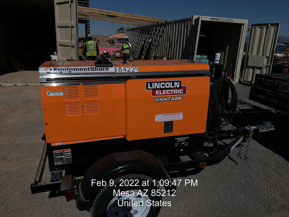 2021 Lincoln Electric Vantage 322 VANTAGE 322 READY-PAK 3