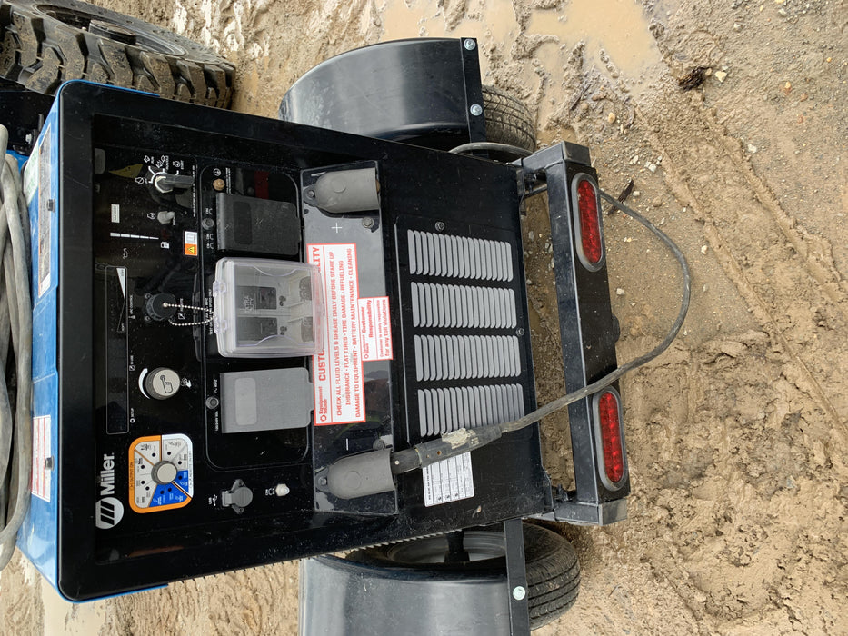 2020 Miller Electric BIG BLUE 400 Trailer Mounted Welder