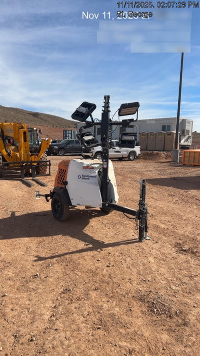 2023 Generac MLT2 Diesel, Flex Switch 120V Input, Powerzone Controller, 
(4) 320W LED Lights, 4kW Generator, 39.9 Gal Fuel Tank, 2" Ball, T3