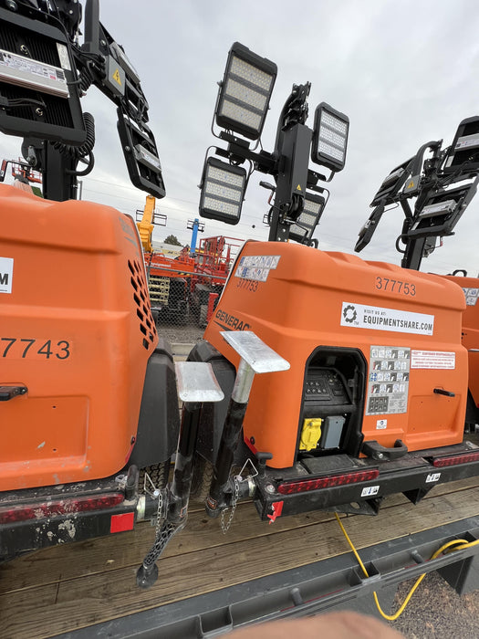 2023 Generac MLT2 Diesel, Flex Switch 120V Input, Powerzone Controller, 
(4) 320W LED Lights, 4kW Generator, 39.9 Gal Fuel Tank, 2" Ball, T3